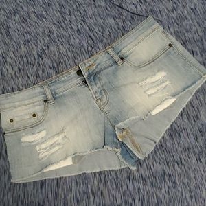 Denim Cutoff Shorts